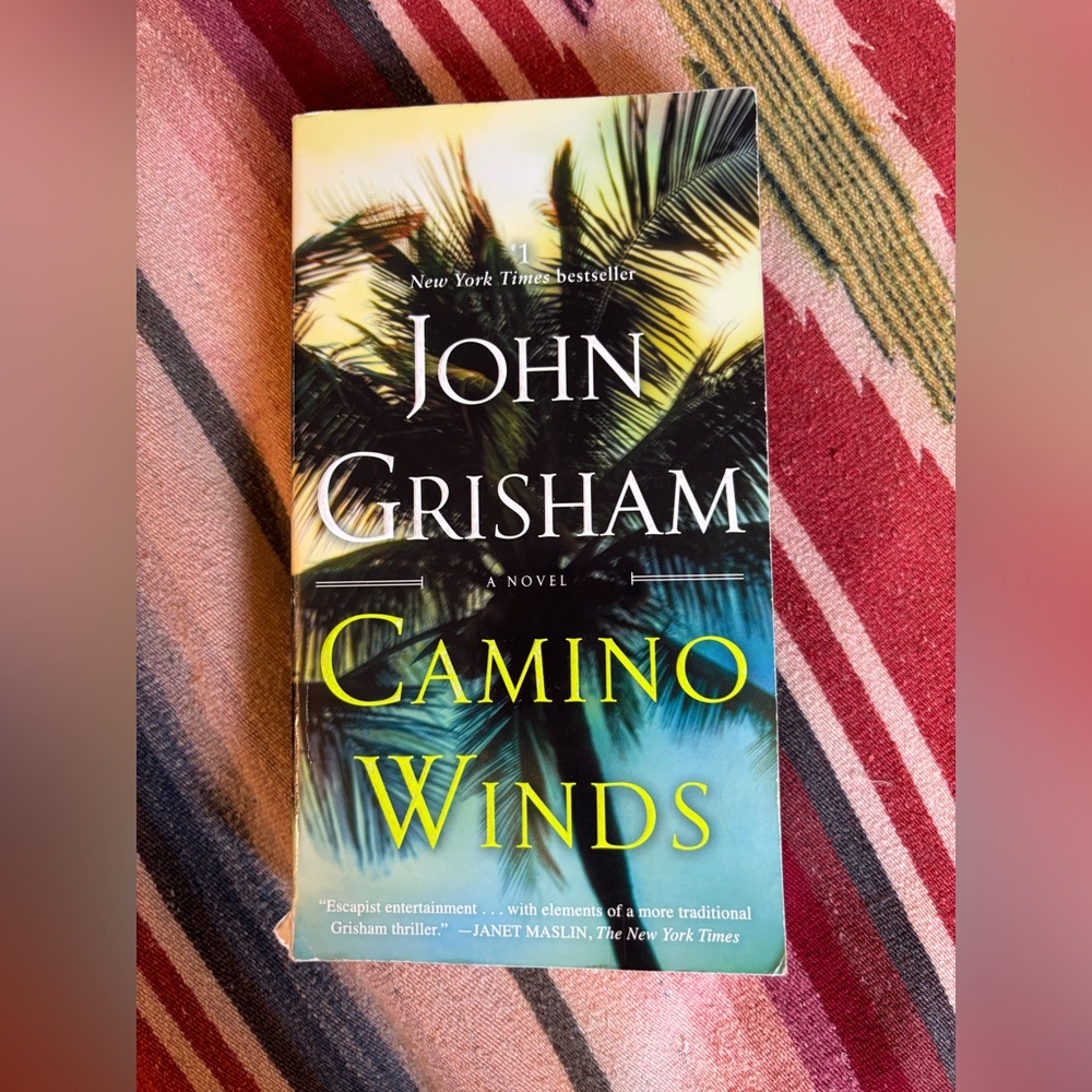 John Grisham 'Camino Winds' Novel - Multicolor Cover